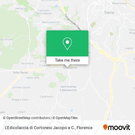 L'Edicolaccia di Cortonesi Jacopo e C. map