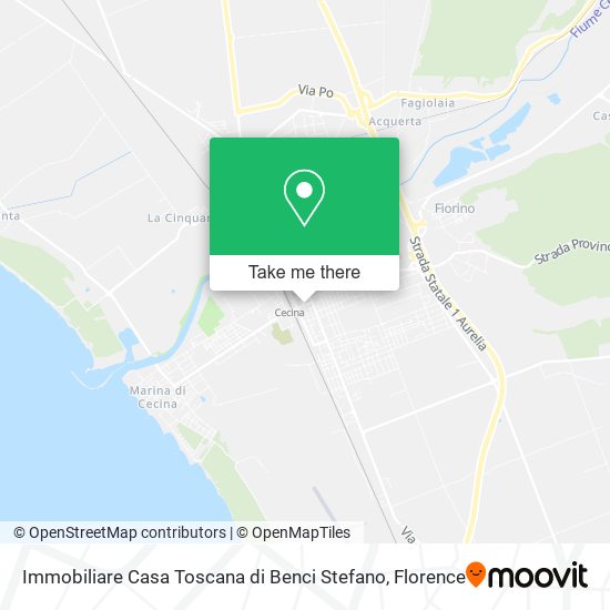 Immobiliare Casa Toscana di Benci Stefano map