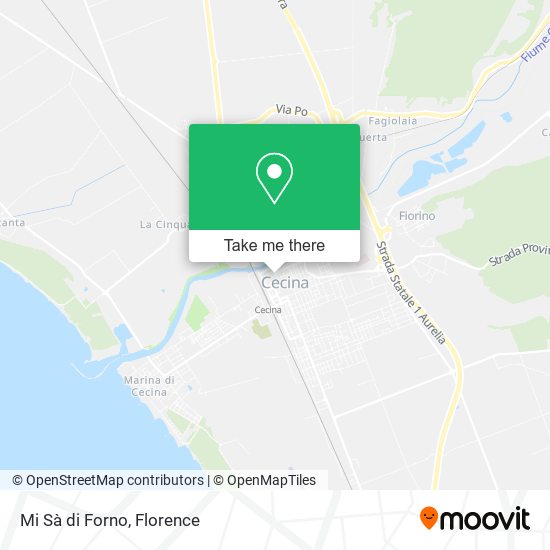 Mi Sà di Forno map