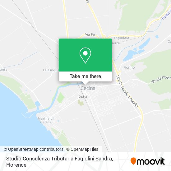 Studio Consulenza Tributaria Fagiolini Sandra map