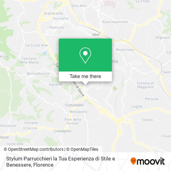 Stylum Parrucchieri la Tua Esperienza di Stile e Benessere map