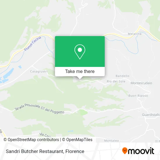 Sandri Butcher Restaurant map