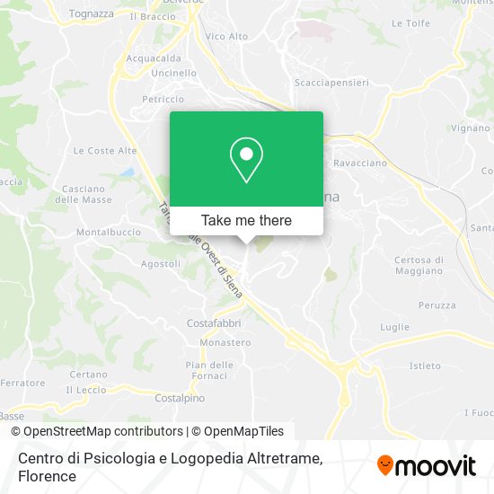 Centro di Psicologia e Logopedia Altretrame map