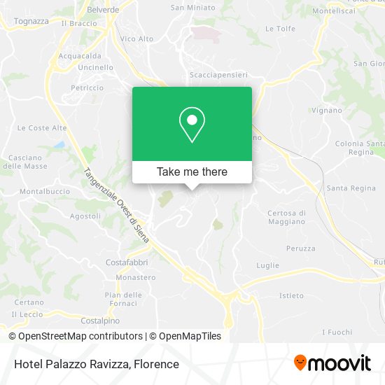 Hotel Palazzo Ravizza map