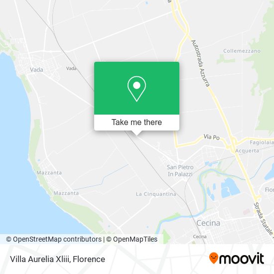 Villa Aurelia Xliii map