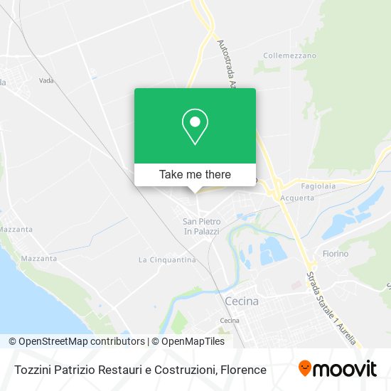 Tozzini Patrizio Restauri e Costruzioni map