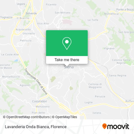 Lavanderia Onda Bianca map