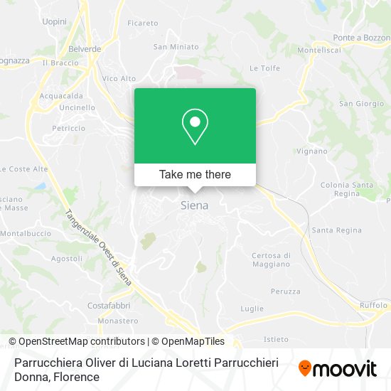 Parrucchiera Oliver di Luciana Loretti Parrucchieri Donna map