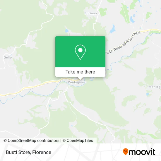 Busti Store map
