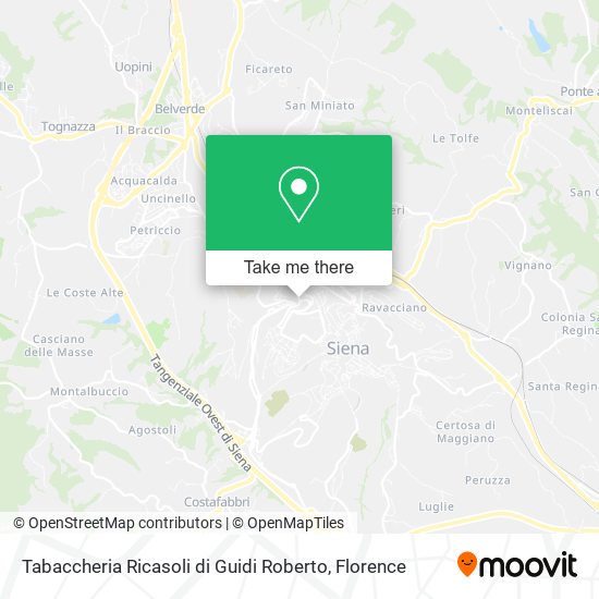 Tabaccheria Ricasoli di Guidi Roberto map