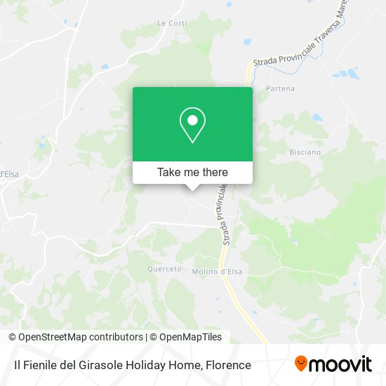 Il Fienile del Girasole Holiday Home map