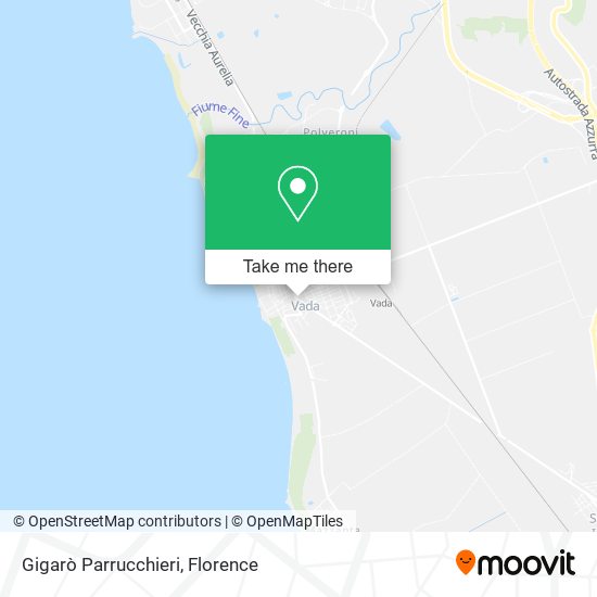 Gigarò Parrucchieri map