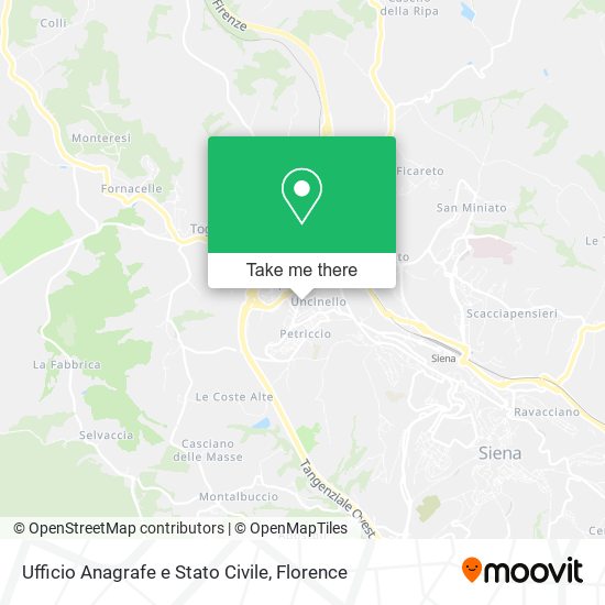 Ufficio Anagrafe e Stato Civile map