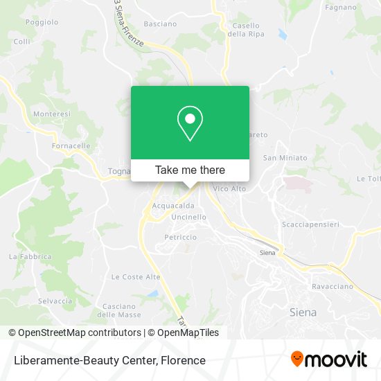 Liberamente-Beauty Center map