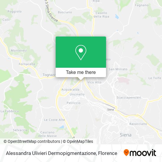 Alessandra Ulivieri Dermopigmentazione map