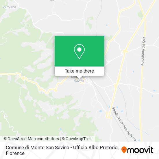 Comune di Monte San Savino - Ufficio Albo Pretorio map