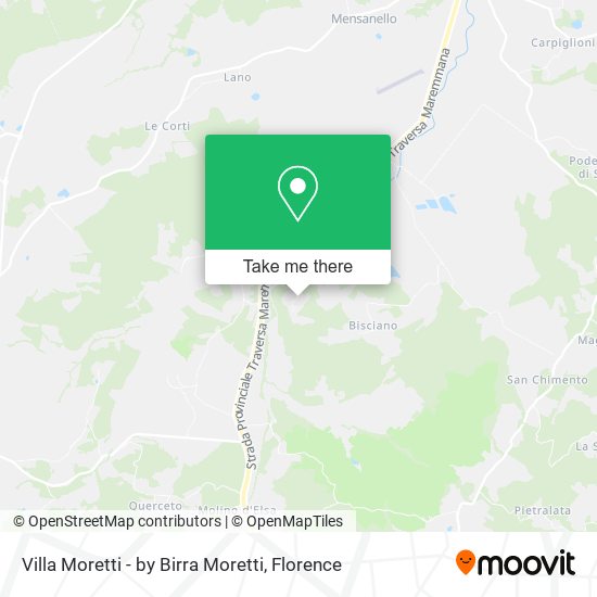 Villa Moretti - by Birra Moretti map