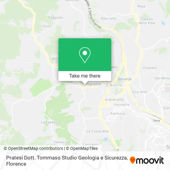 Tommaso Pratesi Geology and Safety Studio map