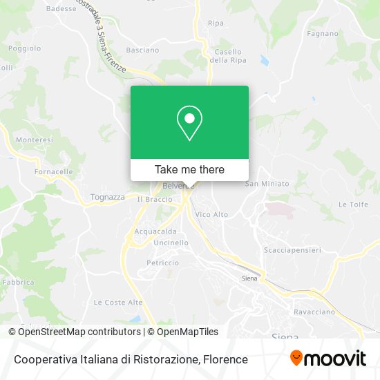 Cooperativa Italiana di Ristorazione map