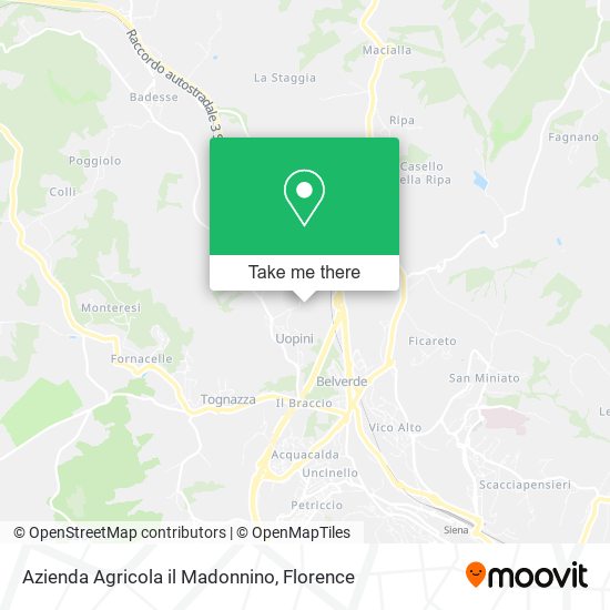 Azienda Agricola il Madonnino map