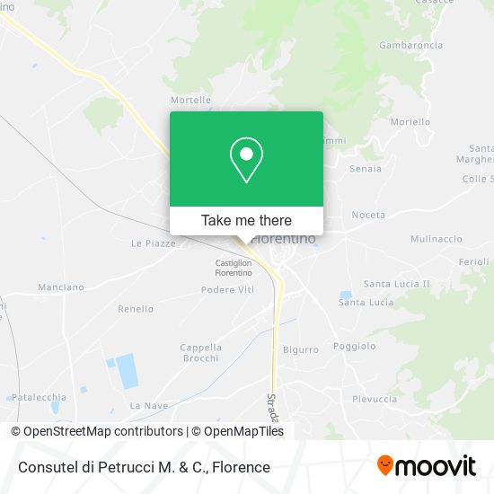 Consutel di Petrucci M. & C. map