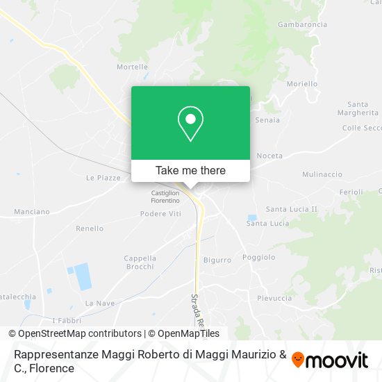 Rappresentanze Maggi Roberto di Maggi Maurizio & C. map