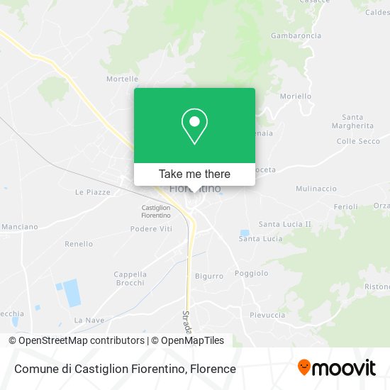 Comune di Castiglion Fiorentino map