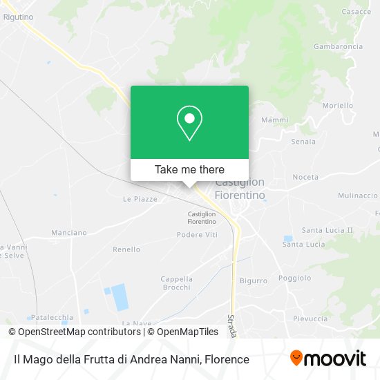 Il Mago della Frutta di Andrea Nanni map