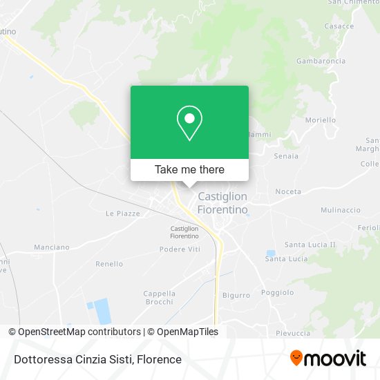Dottoressa Cinzia Sisti map