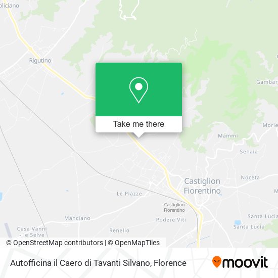 Autofficina il Caero di Tavanti Silvano map