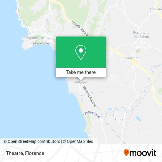 Theatre map