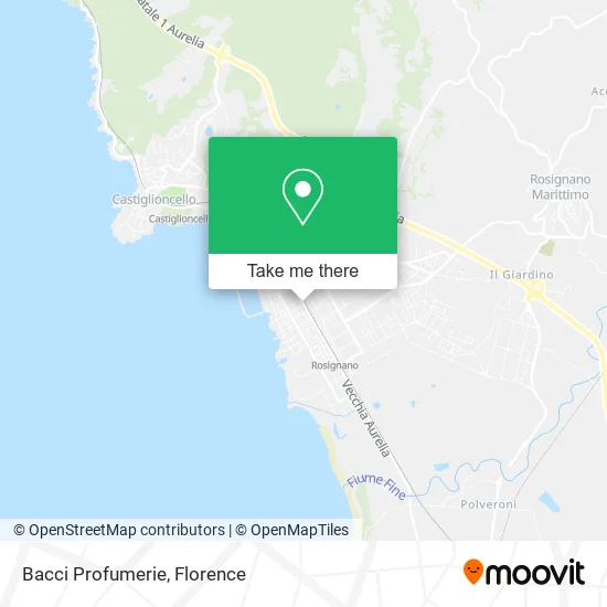 Bacci Profumerie map