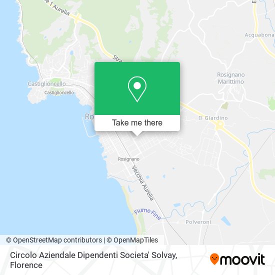 Circolo Aziendale Dipendenti Societa' Solvay map