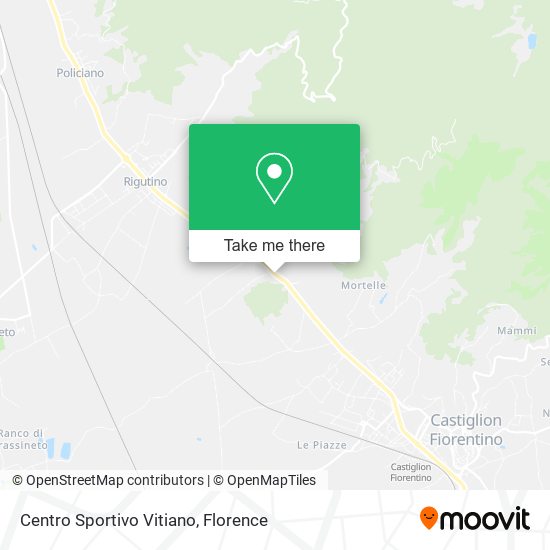 Centro Sportivo Vitiano map