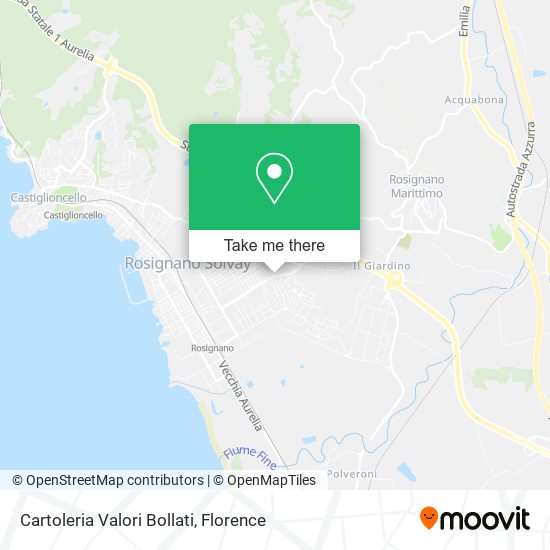 Cartoleria Valori Bollati map