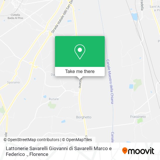 Lattonerie Savarelli Giovanni di Savarelli Marco e Federico . map