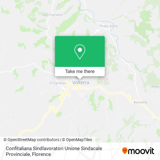 Confitaliana Sindlavoratori Unione Sindacale Provinciale map