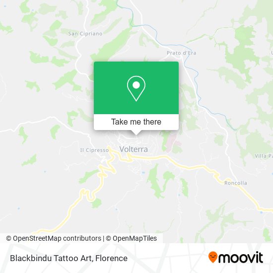 Blackbindu Tattoo Art map