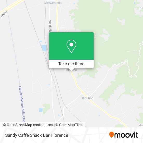Sandy Caffé Snack Bar map
