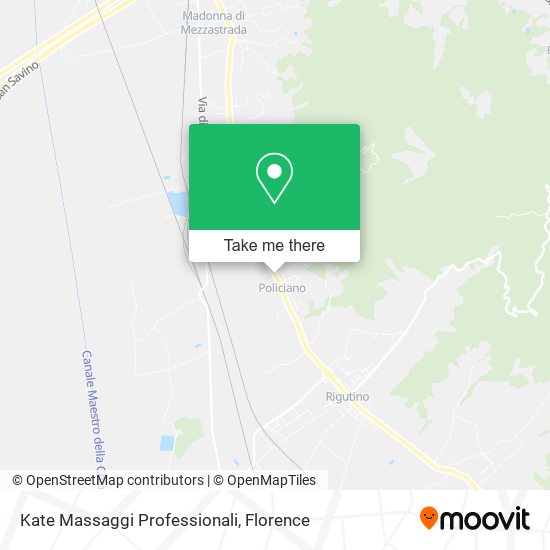 Kate Massaggi Professionali map