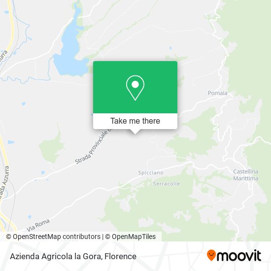 Azienda Agricola la Gora map
