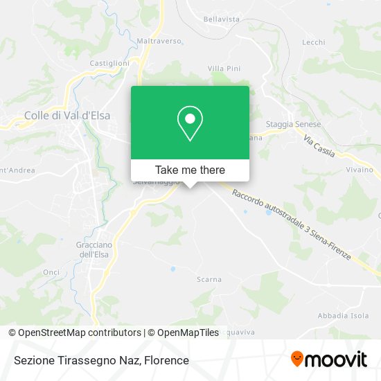 Sezione Tirassegno Naz map