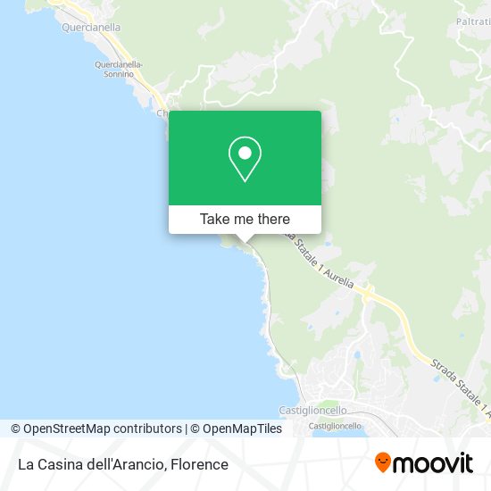 La Casina dell'Arancio map