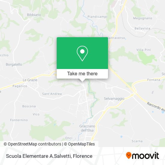 Scuola Elementare A.Salvetti map