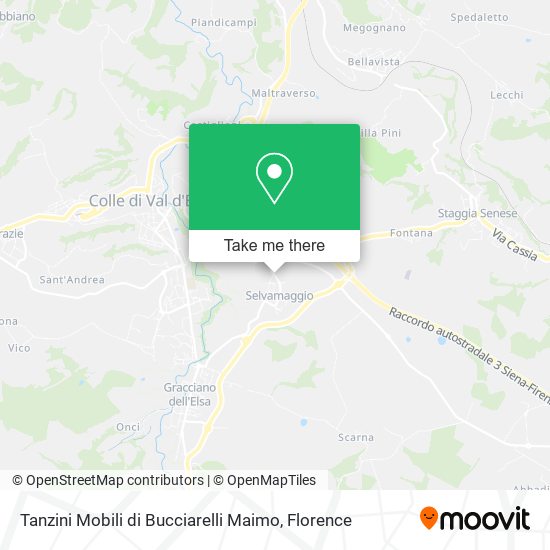 Tanzini Mobili di Bucciarelli Maimo map