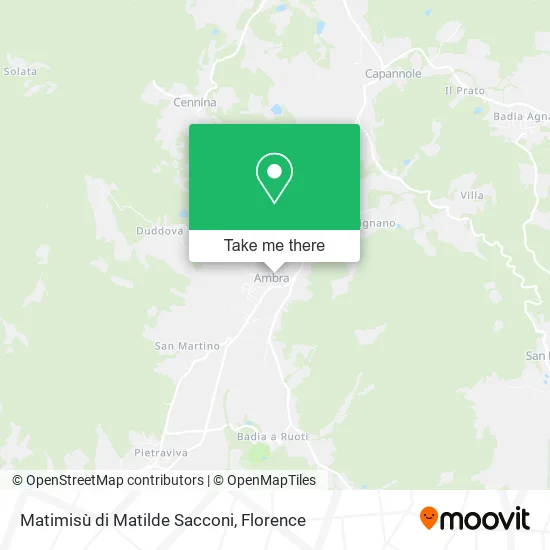 Matimisù di Matilde Sacconi map