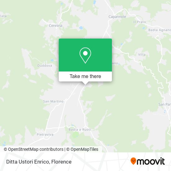 Ditta Ustori Enrico map