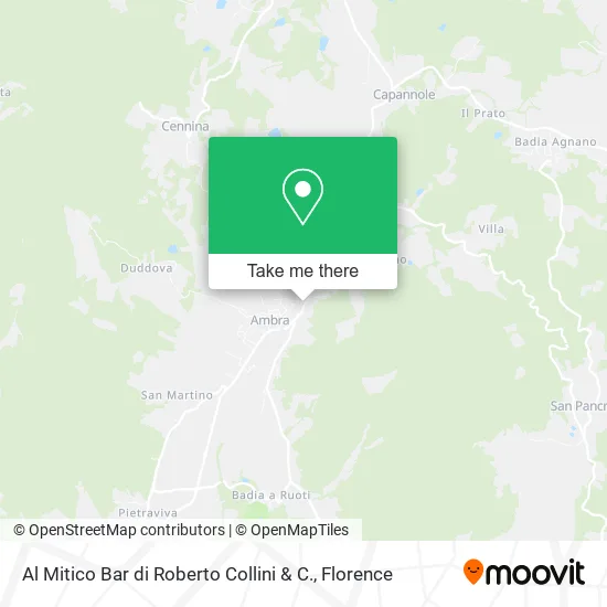 Al Mitico Bar di Roberto Collini & C. map