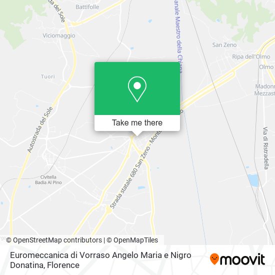 Euromeccanica di Vorraso Angelo Maria e Nigro Donatina map