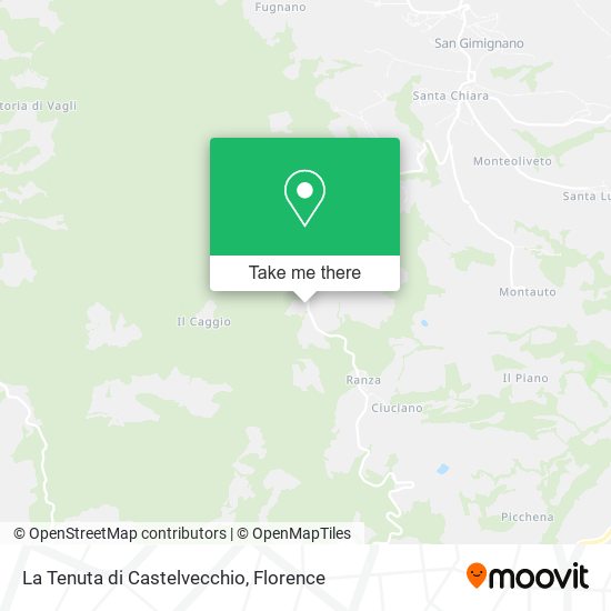 La Tenuta di Castelvecchio map